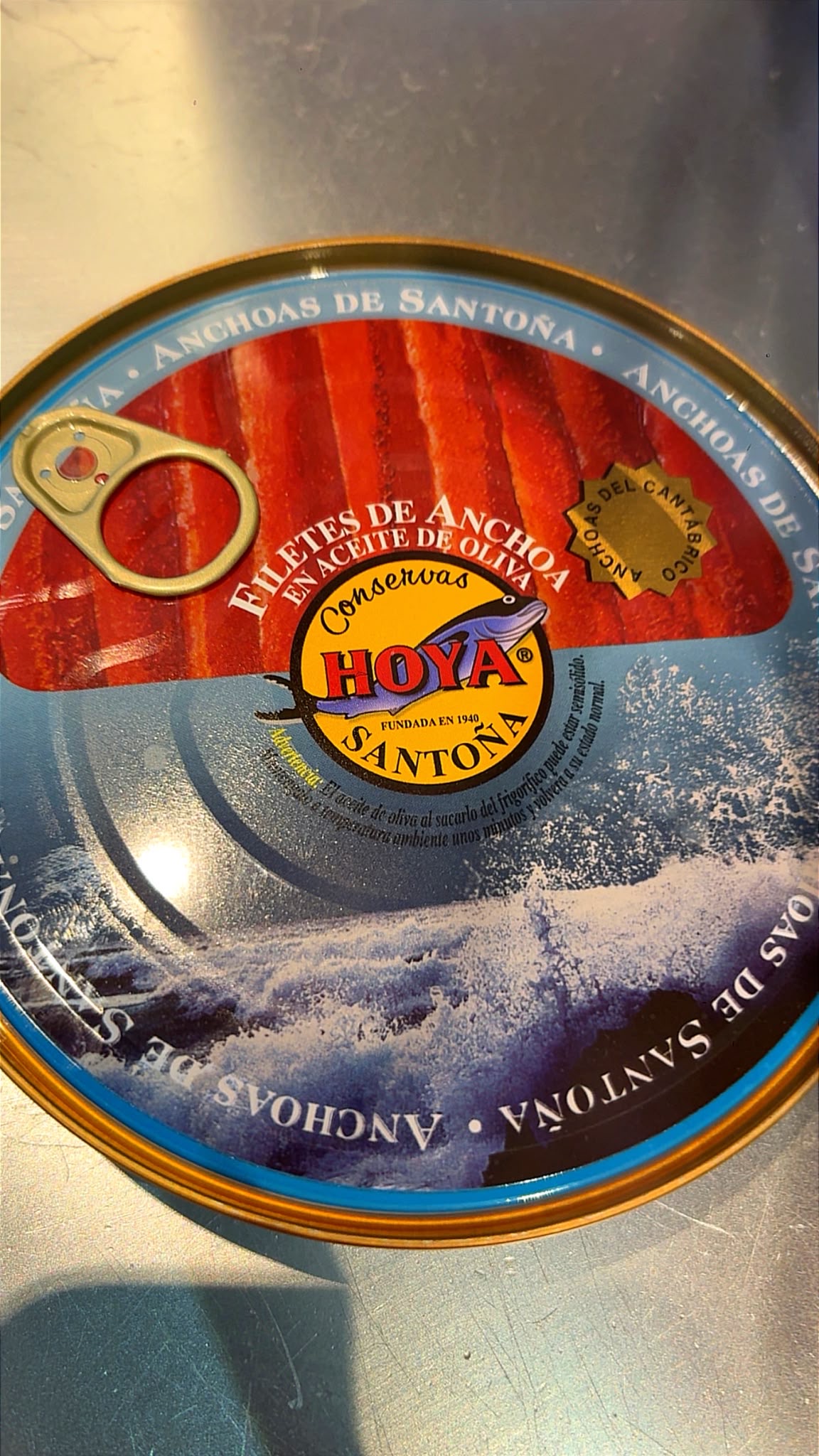Anchois de Santoña en conserve